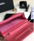 Сумка Ch*nel WOC Wallet On Chain Caviar Coral Pink